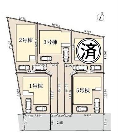 藤沢市下土棚新築戸建全5棟3号棟