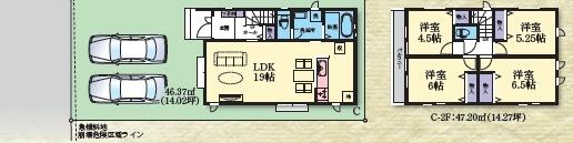 藤沢市大庭新築戸建全3棟C号棟