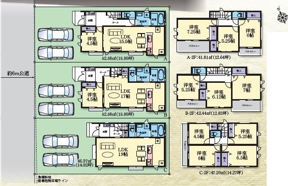 藤沢市大庭新築戸建全3棟C号棟