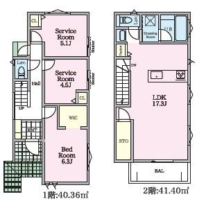 藤沢市石川新築戸建全2棟1号棟