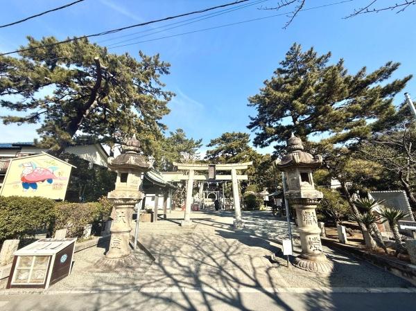 藤沢市片瀬3丁目アパート(諏訪神社)