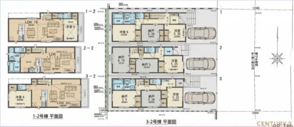 藤沢市善行2丁目全3棟2号棟