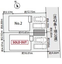 藤沢市渡内4丁目新築戸建全2棟2号棟