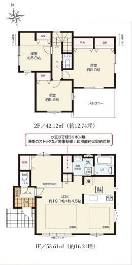 藤沢市本藤沢2丁目新築全6棟1号棟