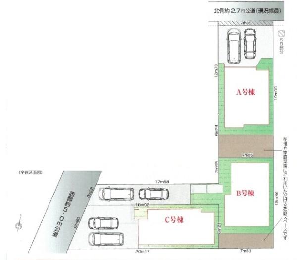 藤沢市鵠沼神明4丁目新築戸建全3棟B号棟