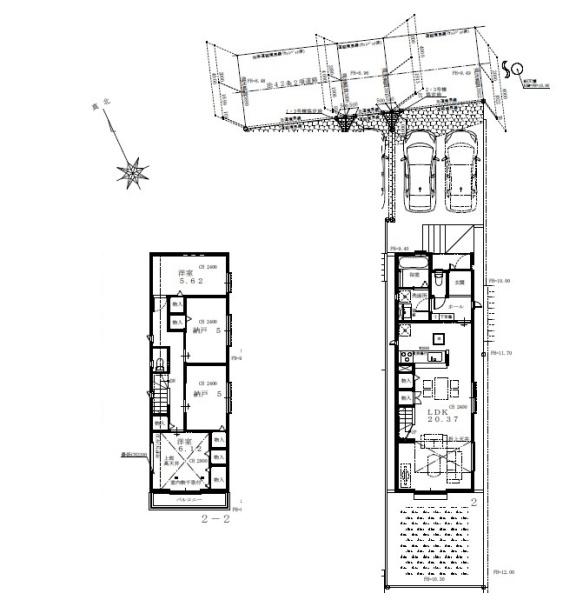 藤沢市藤沢5丁目新築戸建全3棟3号棟
