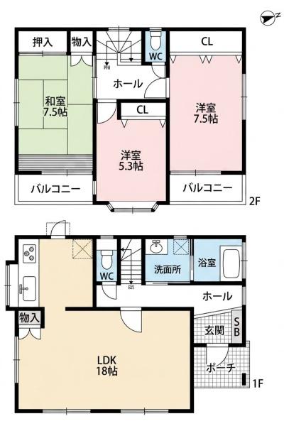 藤沢市白旗3丁目　中古戸建