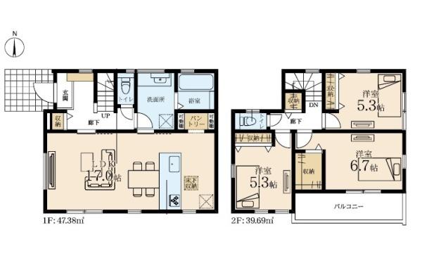 藤沢市羽鳥5丁目新築戸建全1棟1号棟