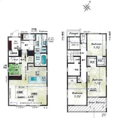 藤沢市円行新築戸建全3棟2号棟