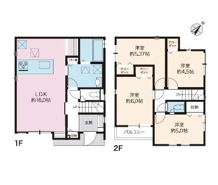 藤沢市亀井野新築全4棟4号棟
