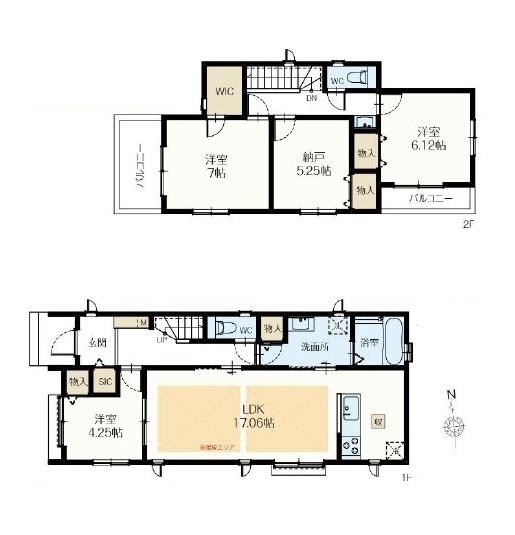 藤沢市湘南台3丁目新築戸建全2棟B棟