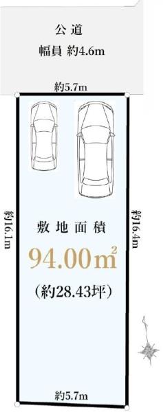 藤沢市亀井野　土地