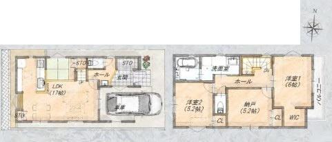 藤沢市みその台新築戸建全2棟B号棟