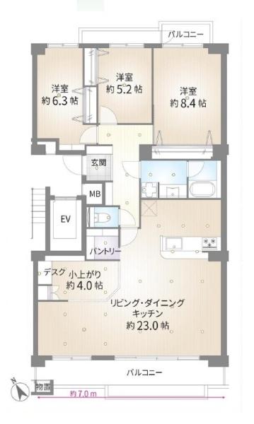 藤沢ビレジ1号棟