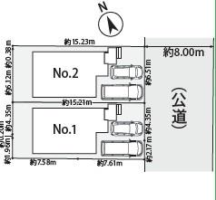 藤沢市天神町3丁目新築戸建全2棟1号棟
