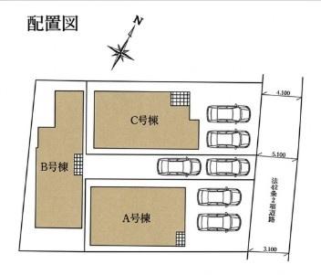 藤沢市高倉新築戸建全3棟B号棟
