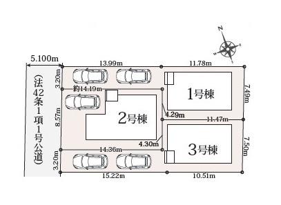 藤沢市用田新築全3棟3号棟