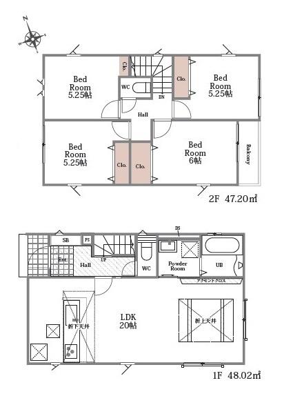 藤沢市用田新築全3棟3号棟