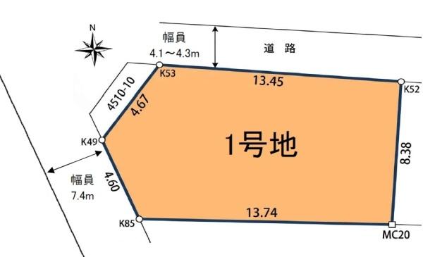 藤沢市本藤沢4期土地