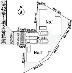 藤沢市本藤沢2丁目新築戸建全2棟2号棟