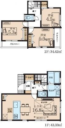 藤沢市辻堂新町2丁目新築戸建全2棟2号棟