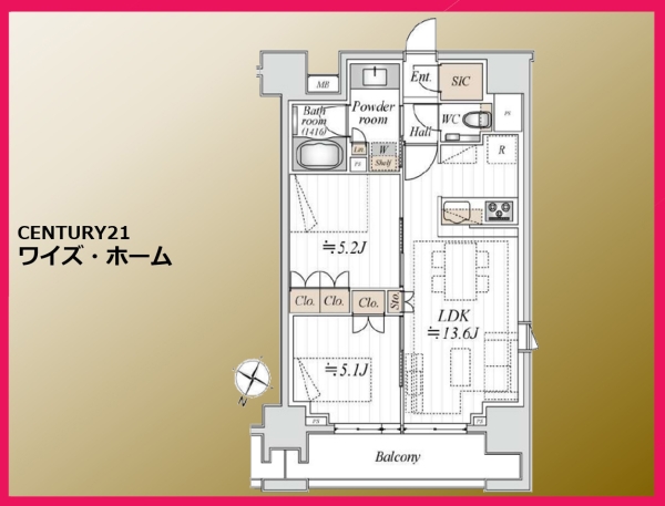 クレヴィア新宿若松町