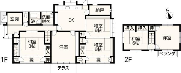 熊本市中央区帯山４丁目の中古一戸建て