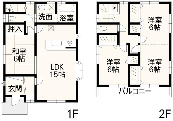 熊本市南区合志２丁目の中古一戸建て