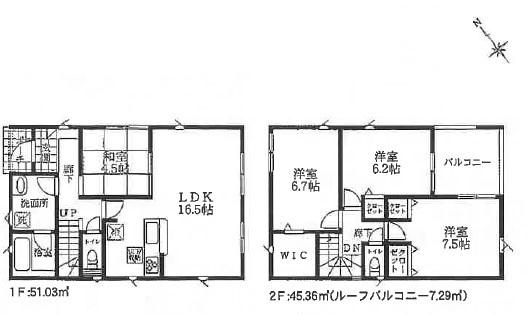 加須市根古屋第１　全６棟　４号棟