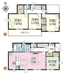 GRAFARE加須市北下新井５期　全７棟　７号棟