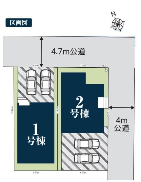 GRAFARE加須市元町　全２棟　１号棟