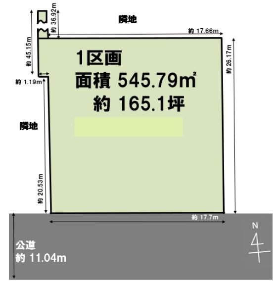 加須市久下５丁目　１区画