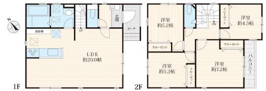 久喜市上町　全７棟　３号棟