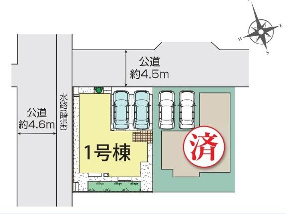 幸手市東４丁目　全２棟　１号棟