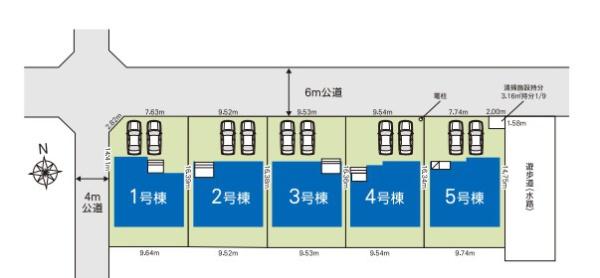 GRAFARE幸手市西４期　全５棟　２号棟