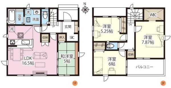 GRAFARE幸手市西４期　全５棟　３号棟