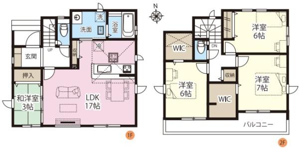 GRAFARE幸手市西４期　全５棟　４号棟