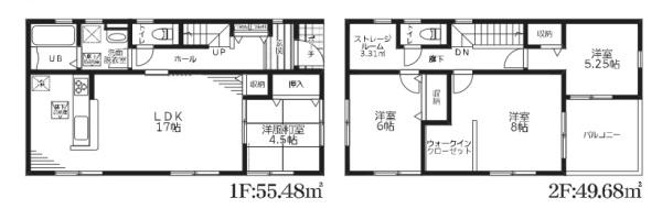 幸手南2　全２棟　１号棟