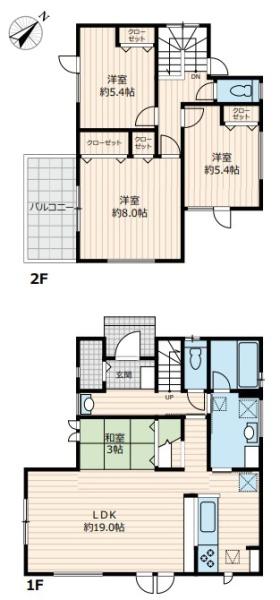 杉戸町清地２丁目　全５棟　４号棟