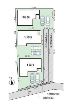 GRAFARE杉戸町杉戸９期　全３棟　３号棟