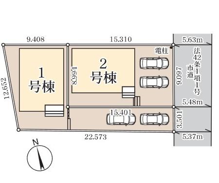 幸手南　全２棟　１号棟