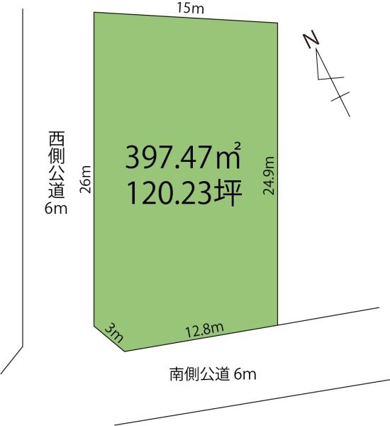 加須市不動岡３丁目の土地