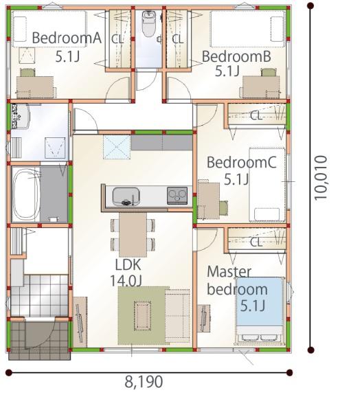 加須市北下新井１丁目の土地