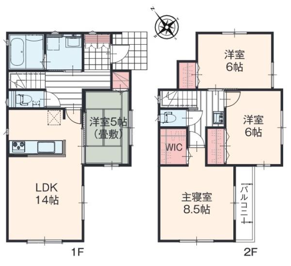 久喜市久喜東１丁目　全３棟　２号棟