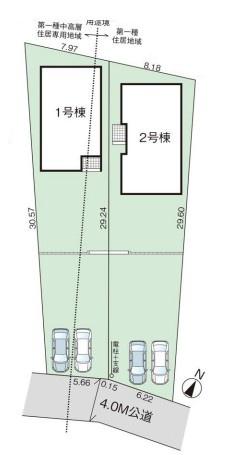 GRAFARE幸手市幸手６期　全２棟　２号棟