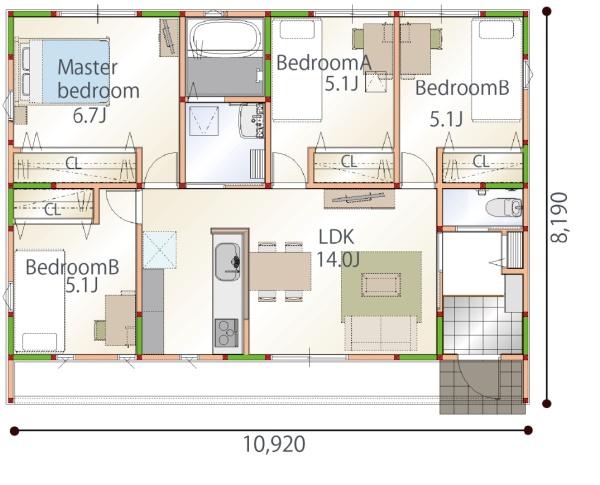 加須市旗井の土地