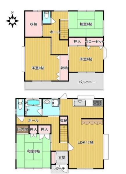 幸手市内国府間