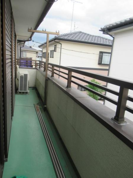 羽生市南羽生2丁目の中古一戸建て(バルコニー)