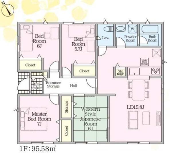 加須市水深　第３　全８棟　４号棟