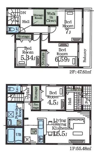 久喜栗原第２　全９棟　２号棟